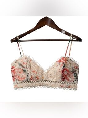 Zimmermann Crop Top Bralette
Floral Eyelet Top